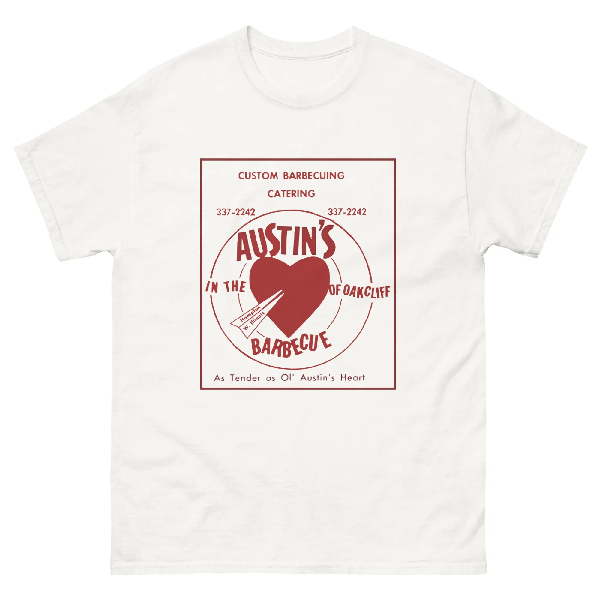 Vintage Austin's Barbecue Oak Cliff Dallas Texas T-shirt