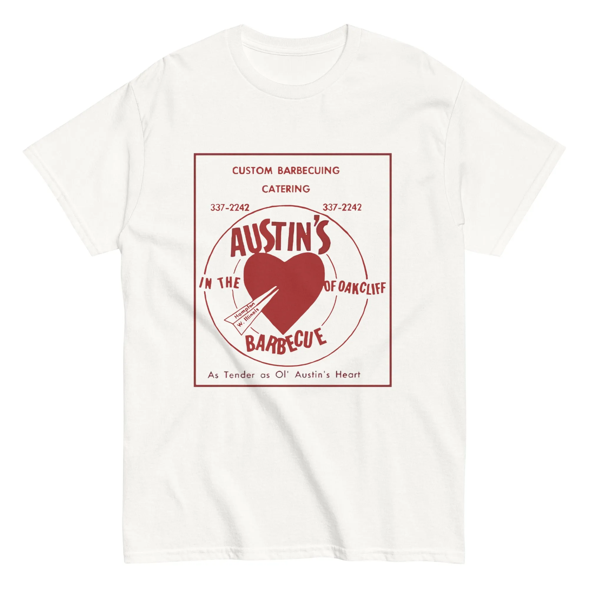 Vintage Austin's Barbecue Oak Cliff Dallas Texas T-shirt