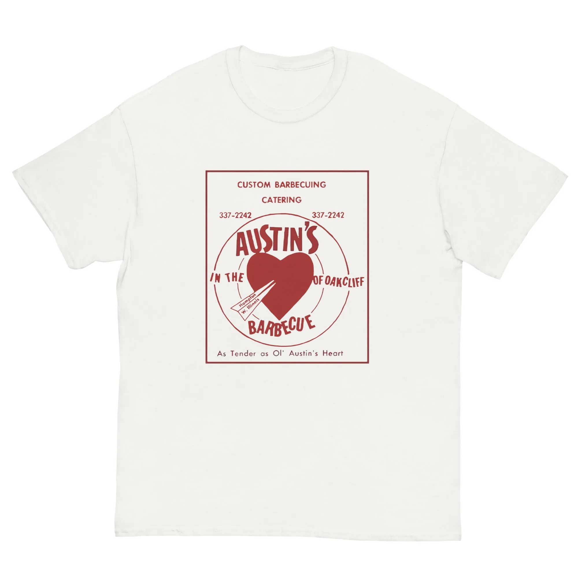 Vintage Austin's Barbecue Oak Cliff Dallas Texas T-shirt