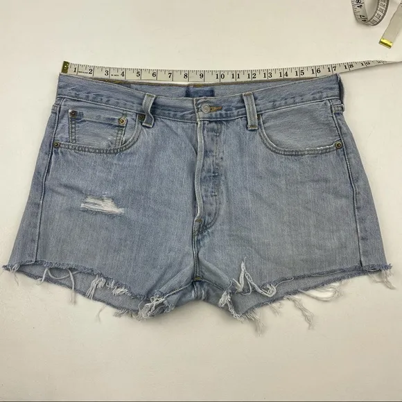 Vintage Levi’s 501 High Waist Jean Shorts