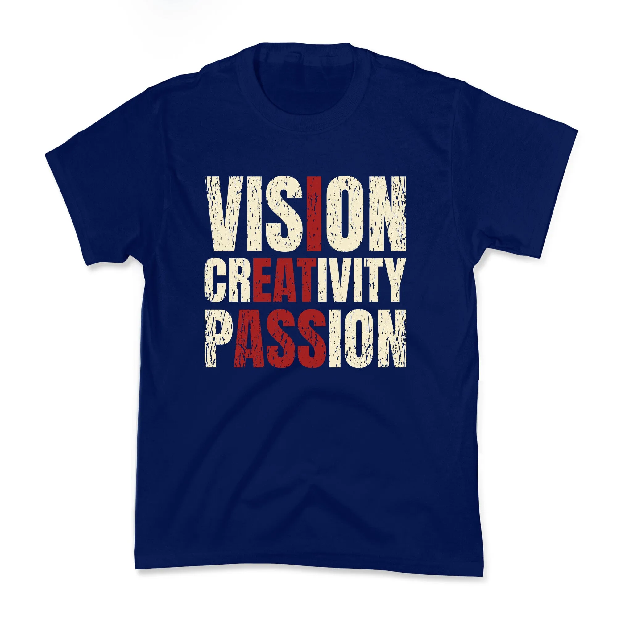 Vision Creativity Passion Kids Tee