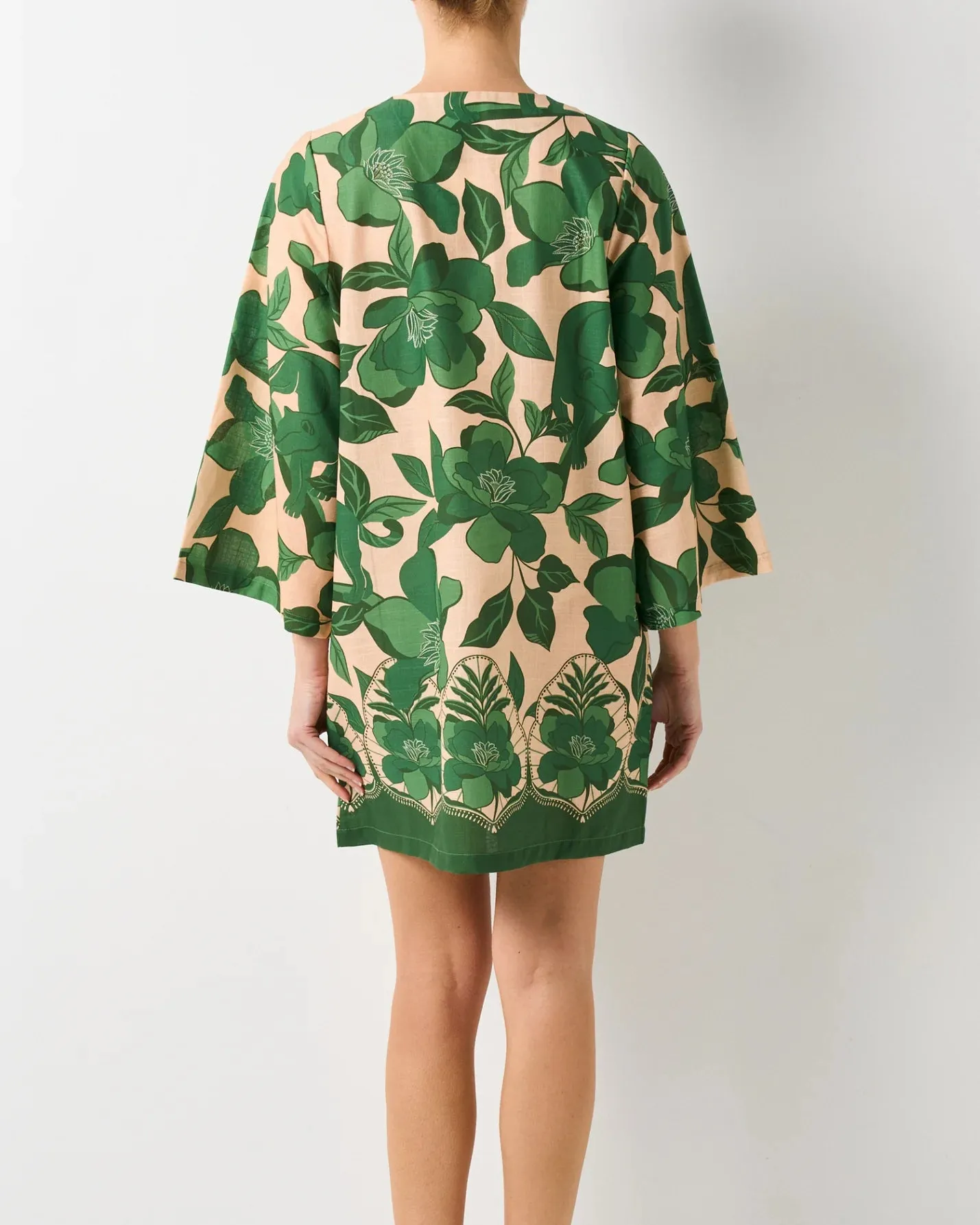 Walnut Melbourne -  Anguilla Dress - Jaguar Jungle