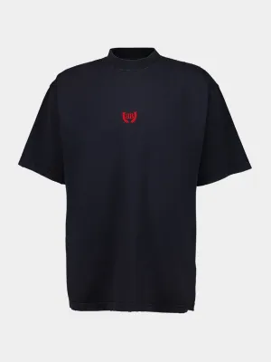 Washed Black Medium Fit T-Shirt