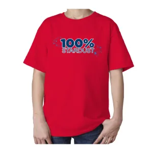 Weird Science 100% Stardust Official Kid's T-shirt (Red)