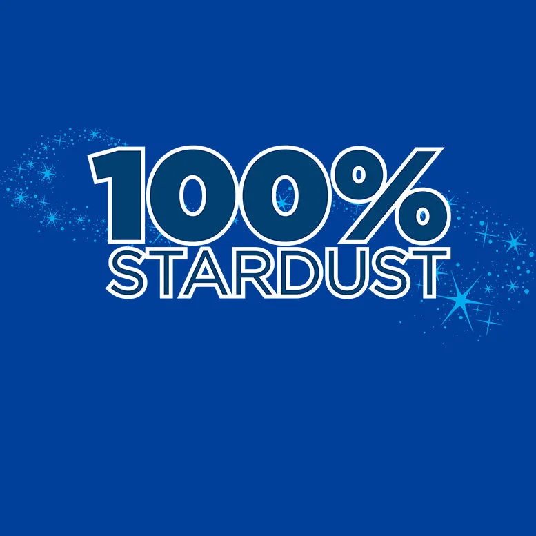 Weird Science 100% Stardust Official Men's T-shirt (Royal Blue)