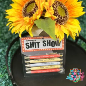 Welcome to the Sh!t Show Pen Set