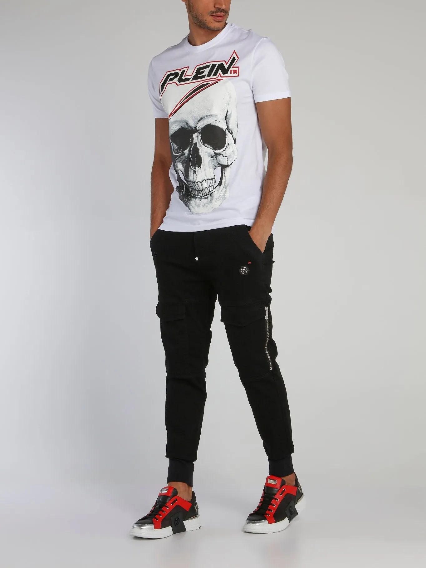 White Space Plein Skull T-Shirt