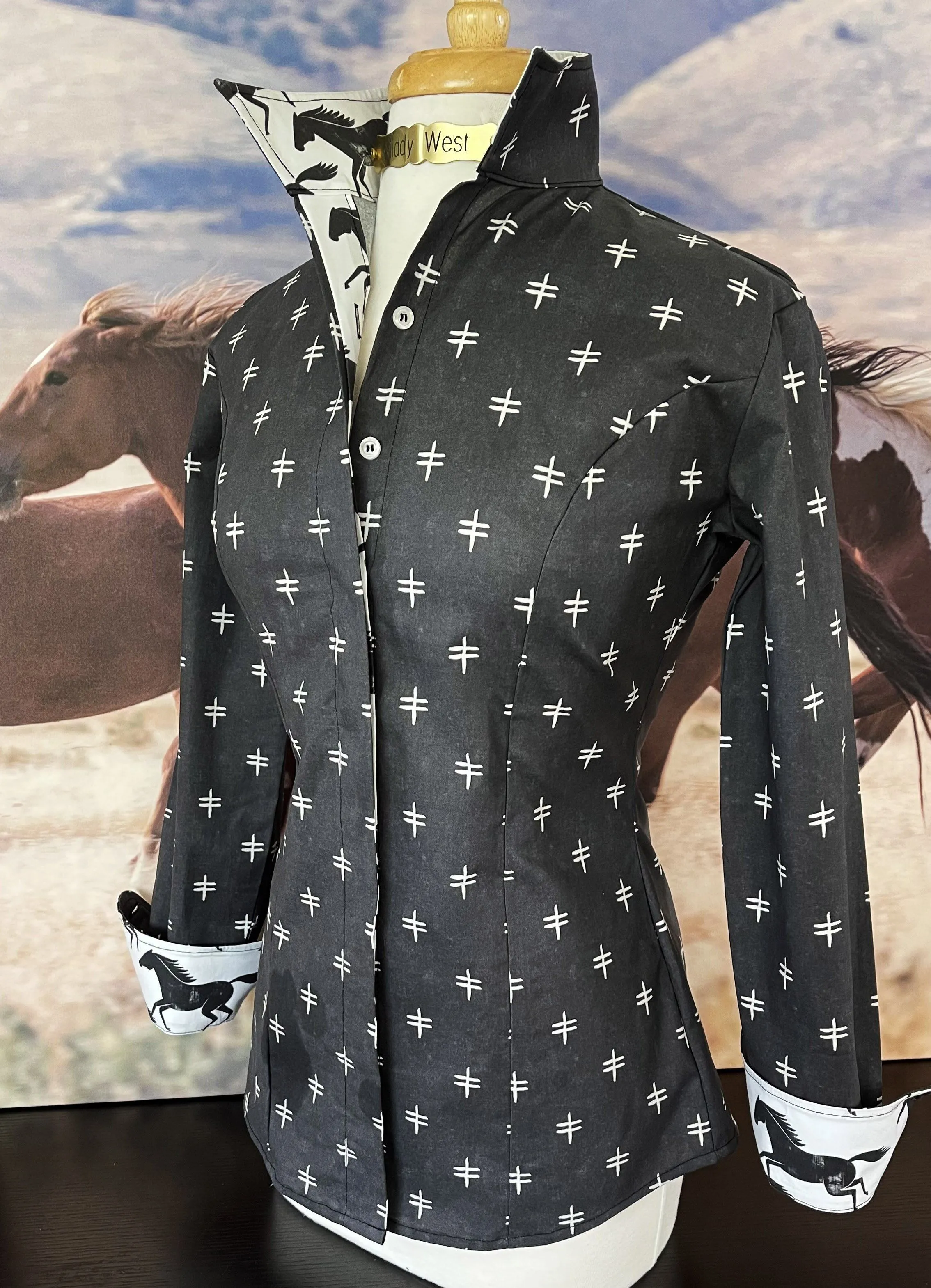 WINONA SHIRT IN BLACK