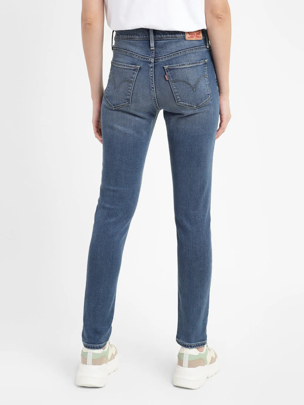 Women's 311 Blue Skinny Fit Mid Rise Jeans