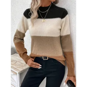 Women's Casual Cozy Long Sleeve Sweater | Warm