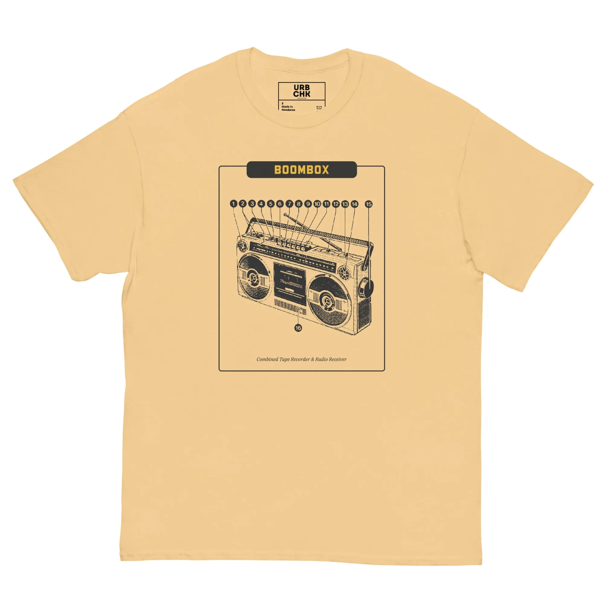 WOMEN'S CREW NECK T-SHIRT BOOMBOX