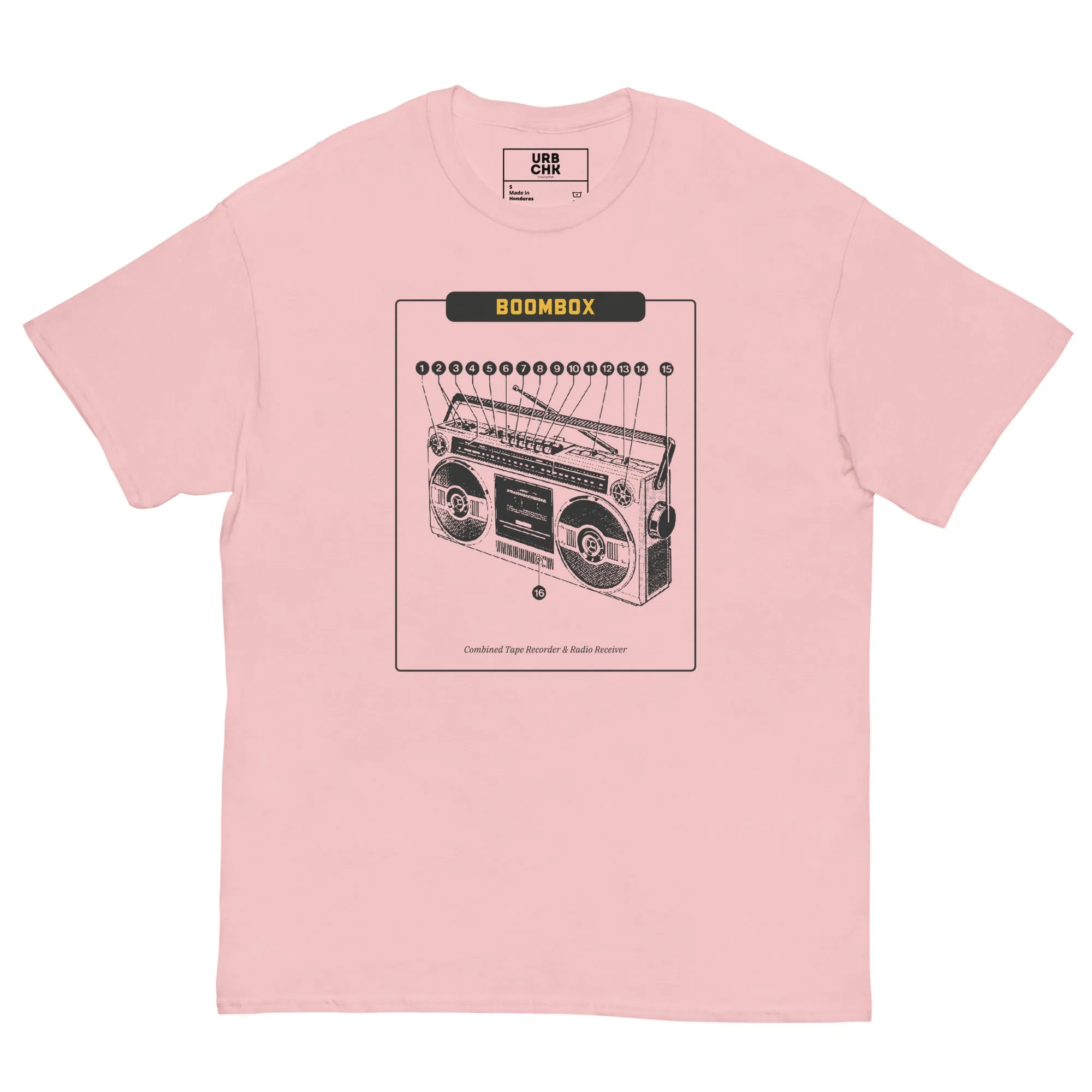 WOMEN'S CREW NECK T-SHIRT BOOMBOX