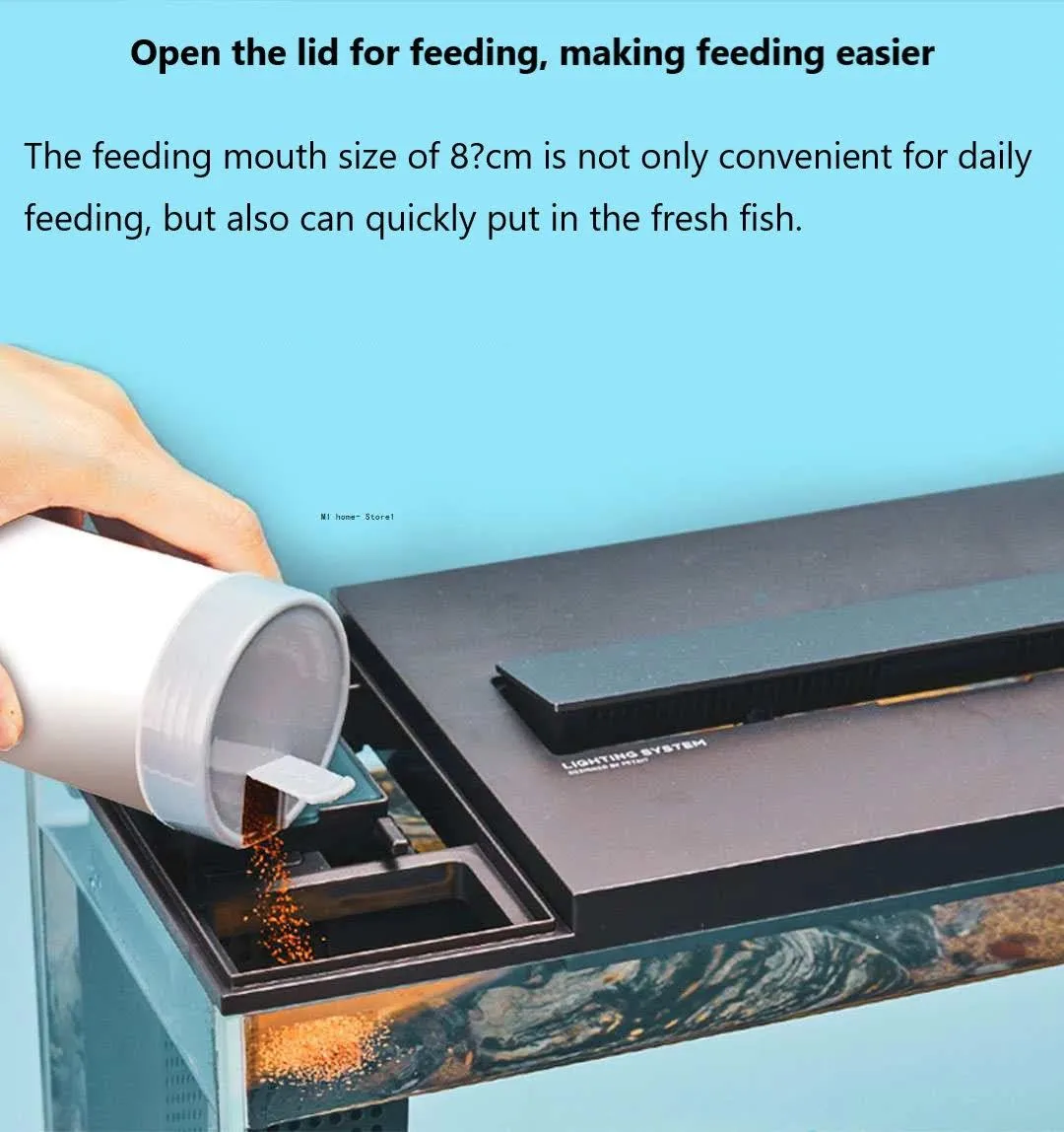 Xiaomi PETKIT Smart Aquarium Eco-Friendly Fish Tank Mobile APP Aquarium