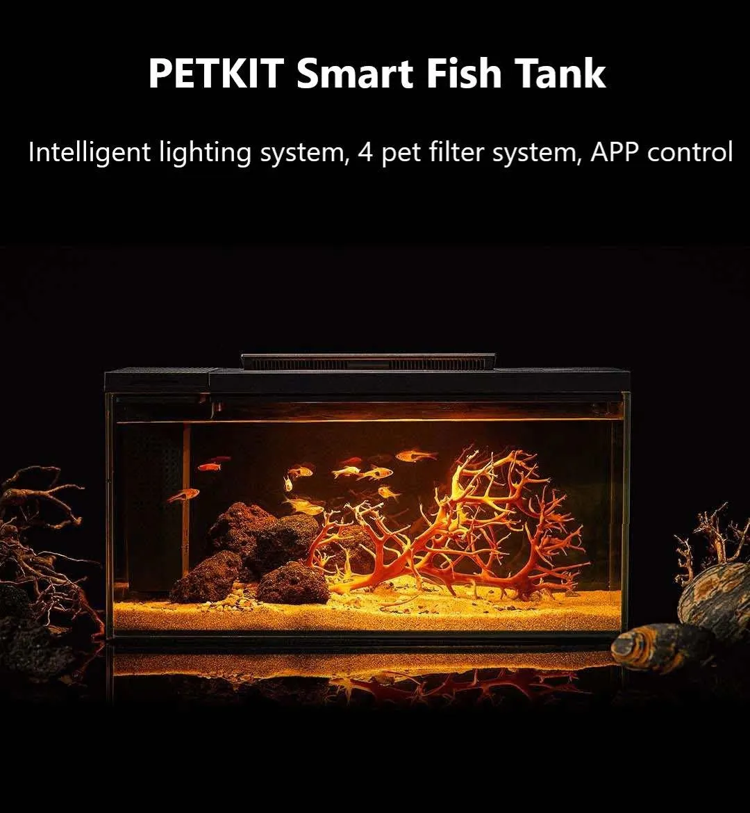 Xiaomi PETKIT Smart Aquarium Eco-Friendly Fish Tank Mobile APP Aquarium