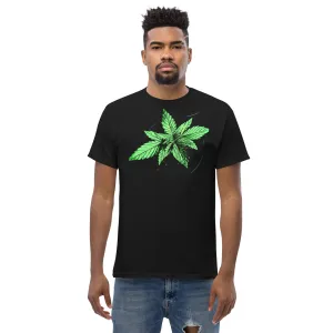 Young Broad Leaf Cannabis Plant Unisex T-shirt